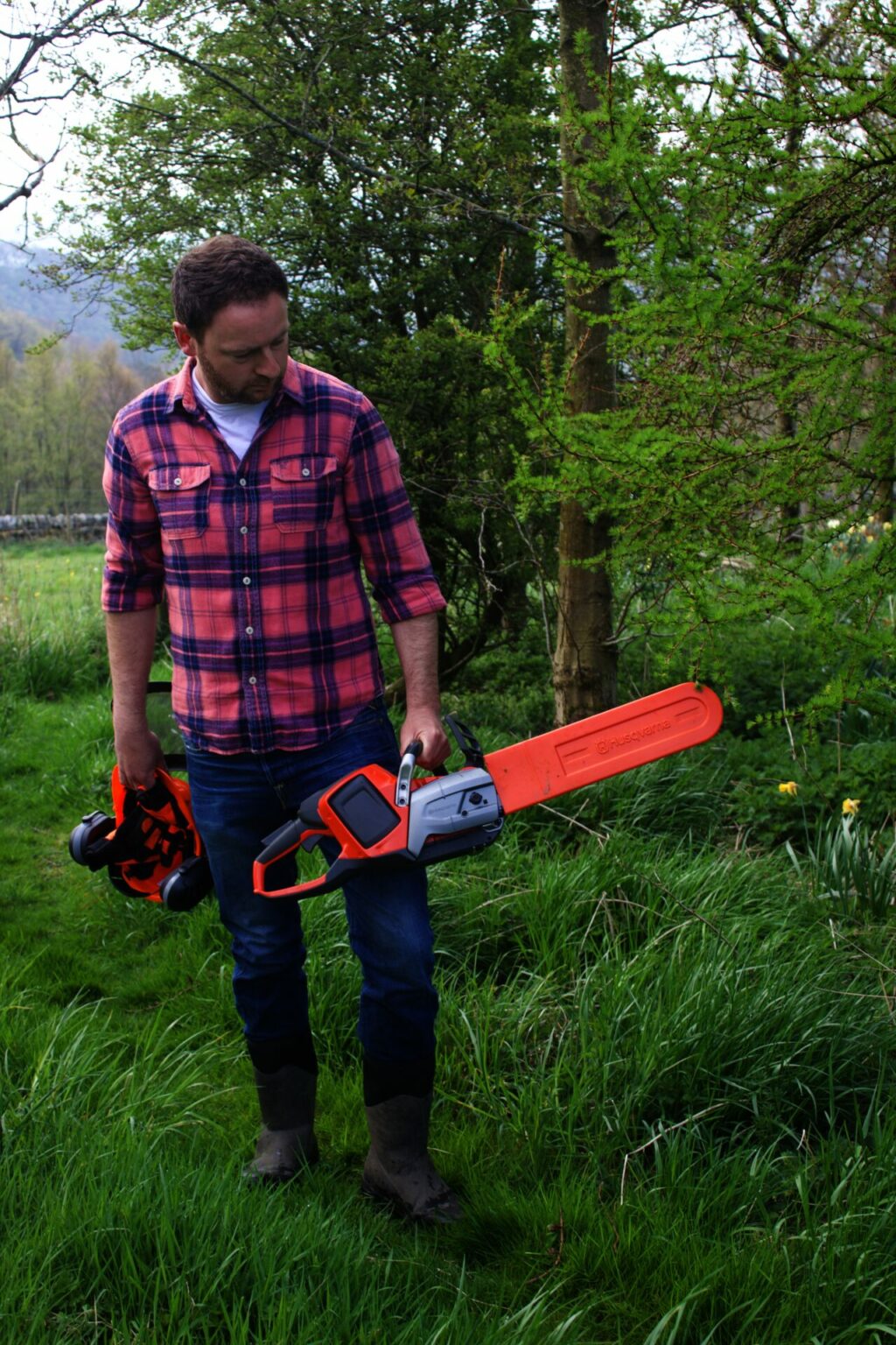 Review Husqvarna I Xp Battery Powered Chainsaw Jack Wallington